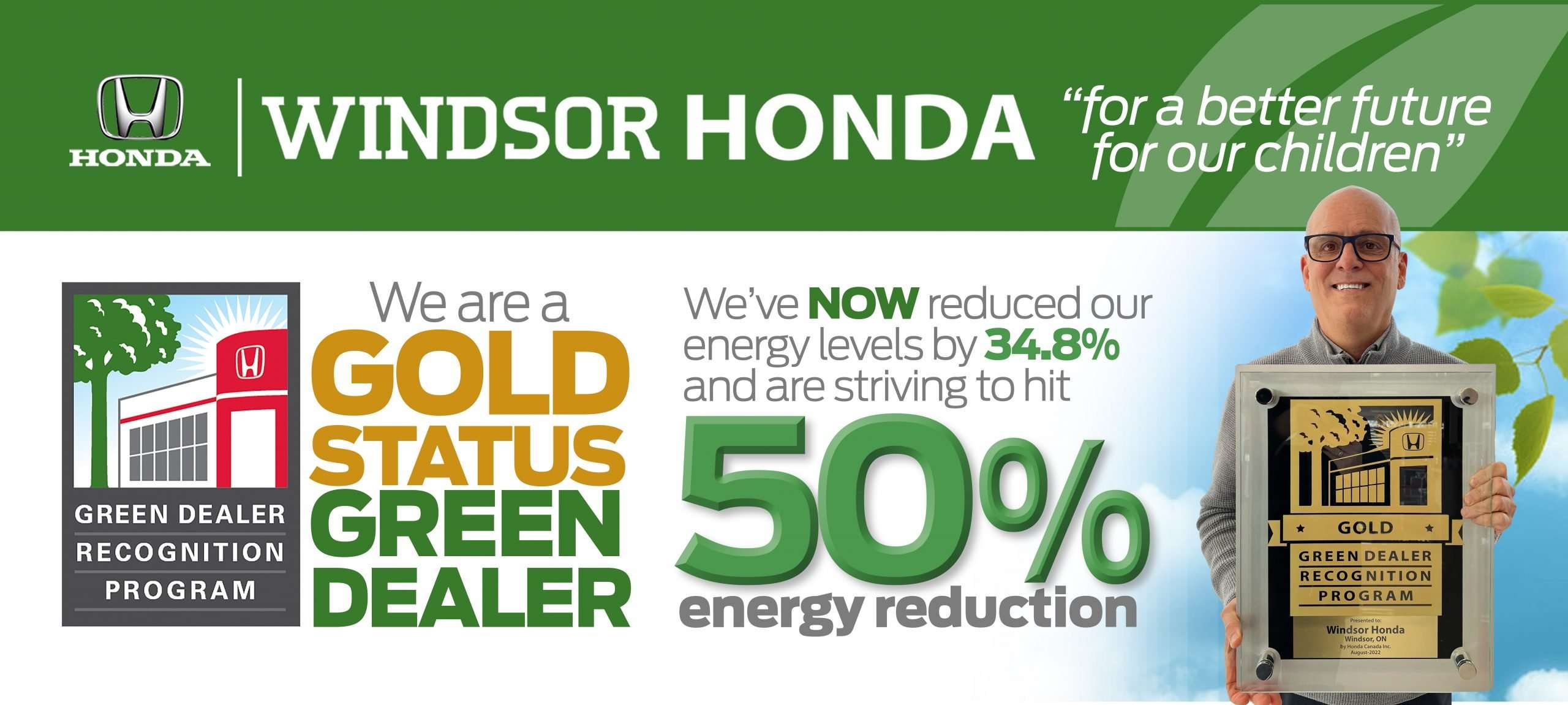 Gold Status Green Dealer