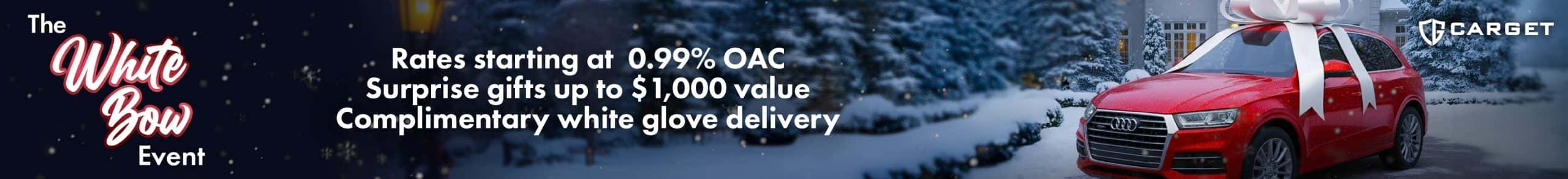 Carget - White Bow Event