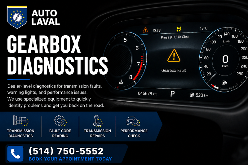 Gearbox Diagnostics at Auto Laval