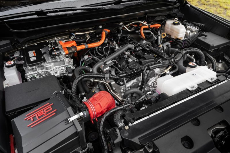 2024 Tacoma TRD PRO - Photo of the i-Force Max equipped engine.