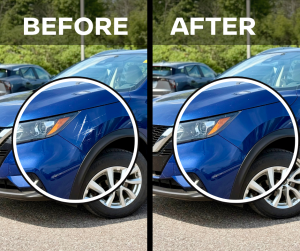 Fix bumper scratch Nissan