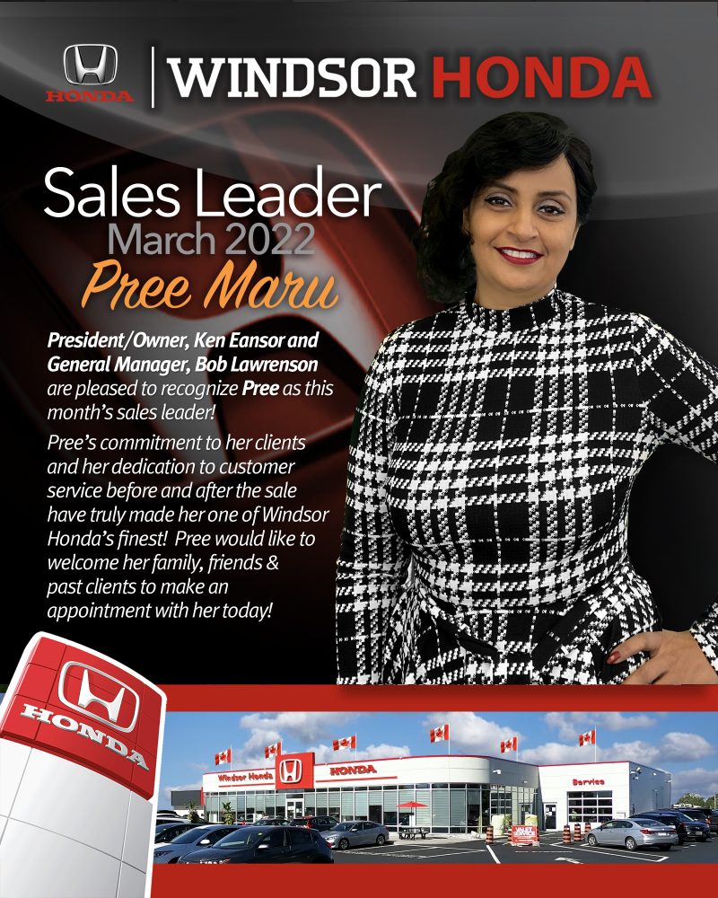 Achievements Windsor Honda