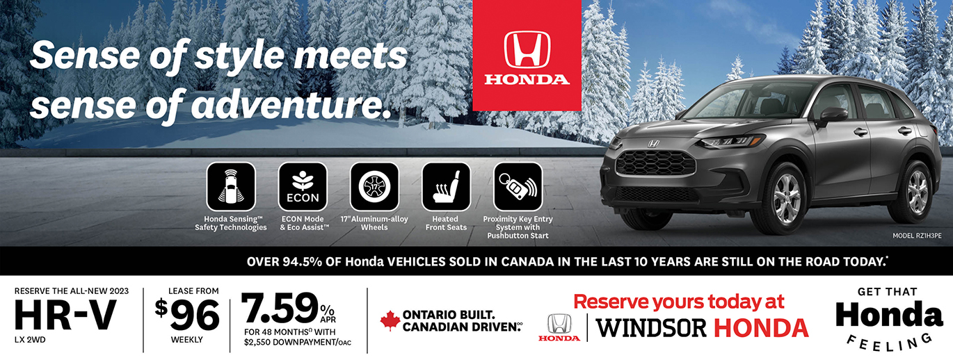 Windsor Honda New and Used Honda dealership in Windsor, ON N8T 1E6(519