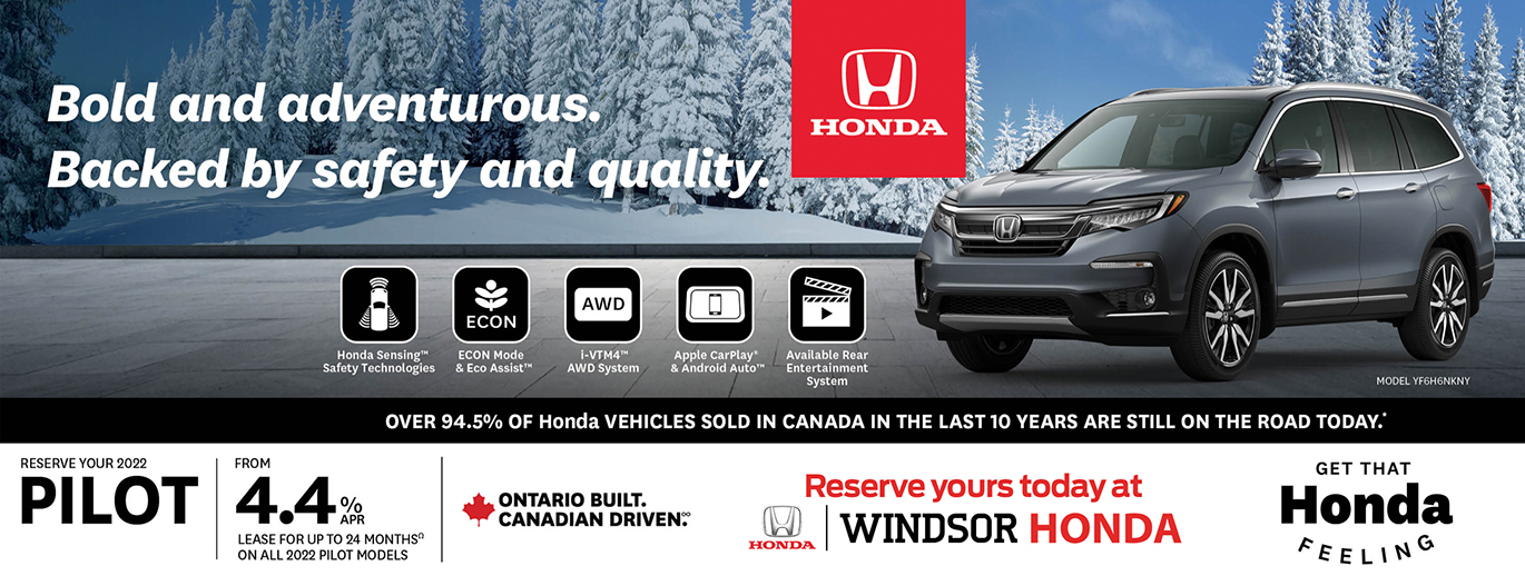 Windsor Honda New and Used Honda dealership in Windsor, ON N8T 1E6(519