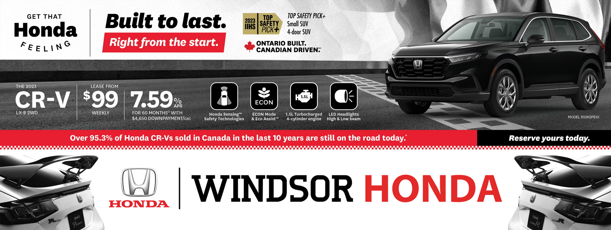 Windsor Honda New and Used Honda dealership in Windsor, ON N8T 1E6(519