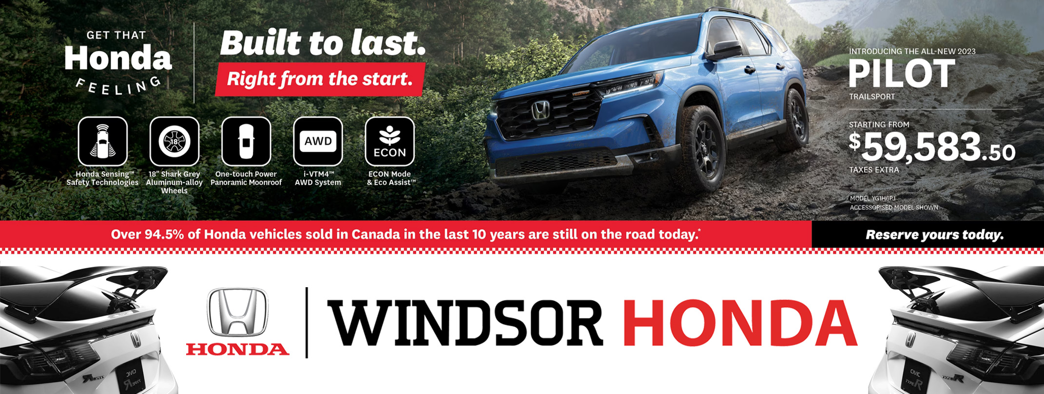 Windsor Honda New and Used Honda dealership in Windsor, ON N8T 1E6(519