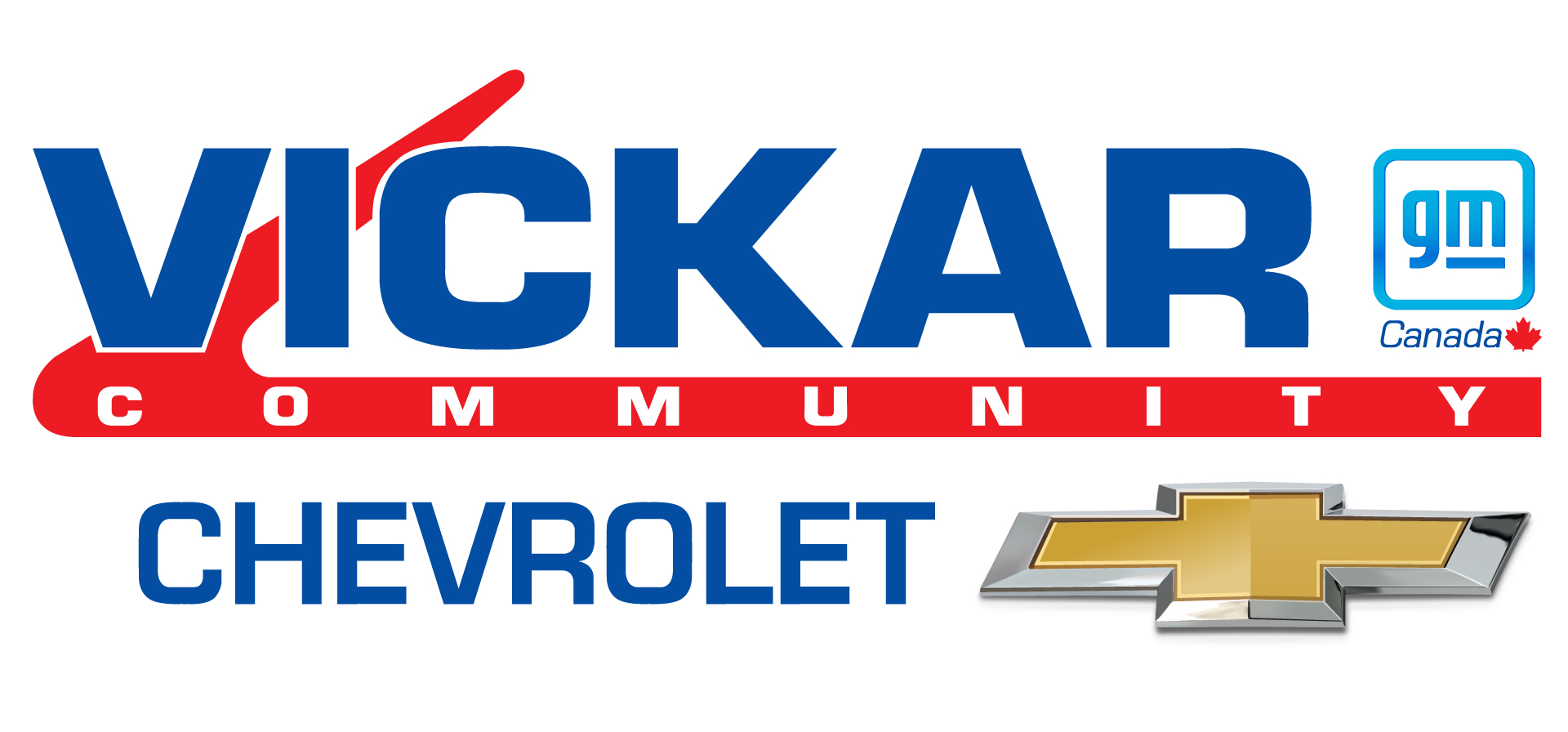 Vickar Community Chevrolet Logo