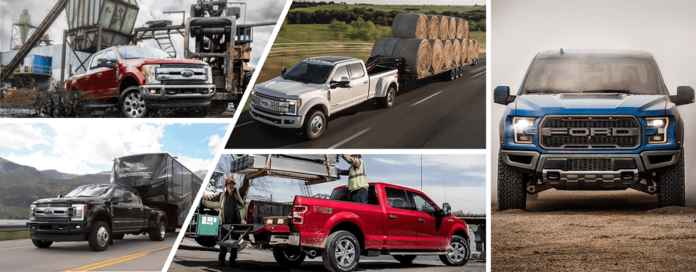 Ford F-150 Towing Collage