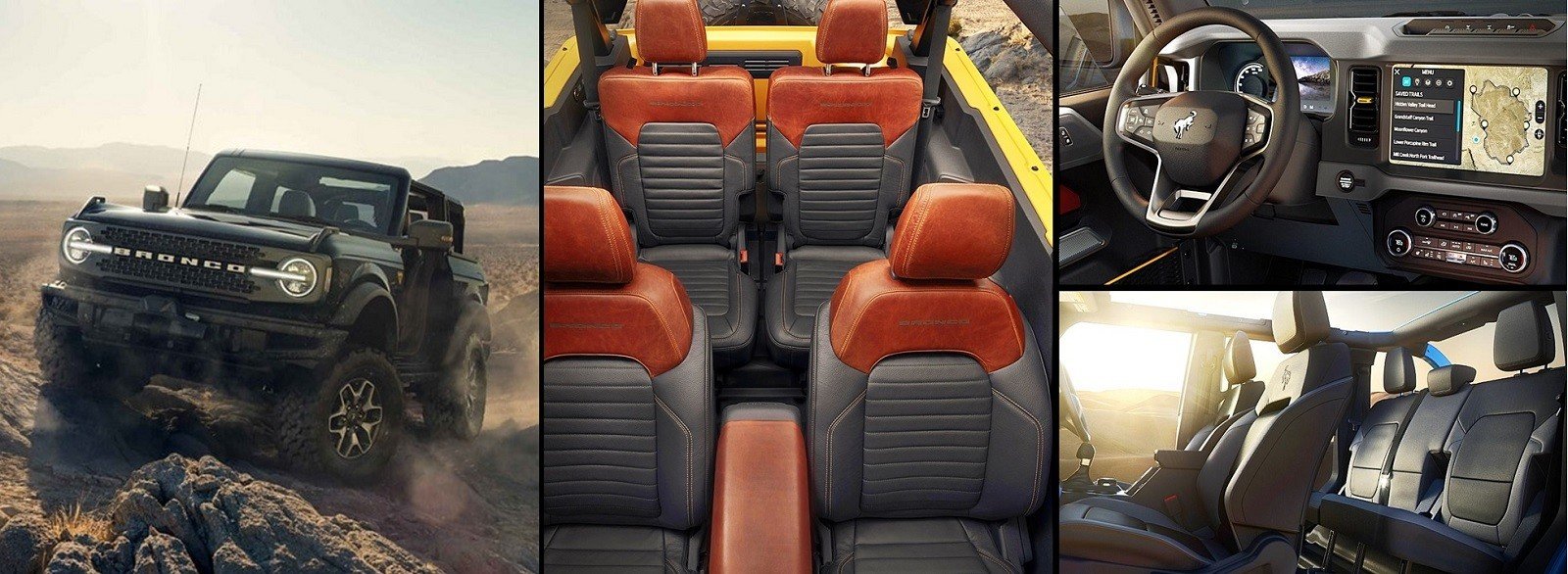 2021 Ford Bronco Interior and exterior design