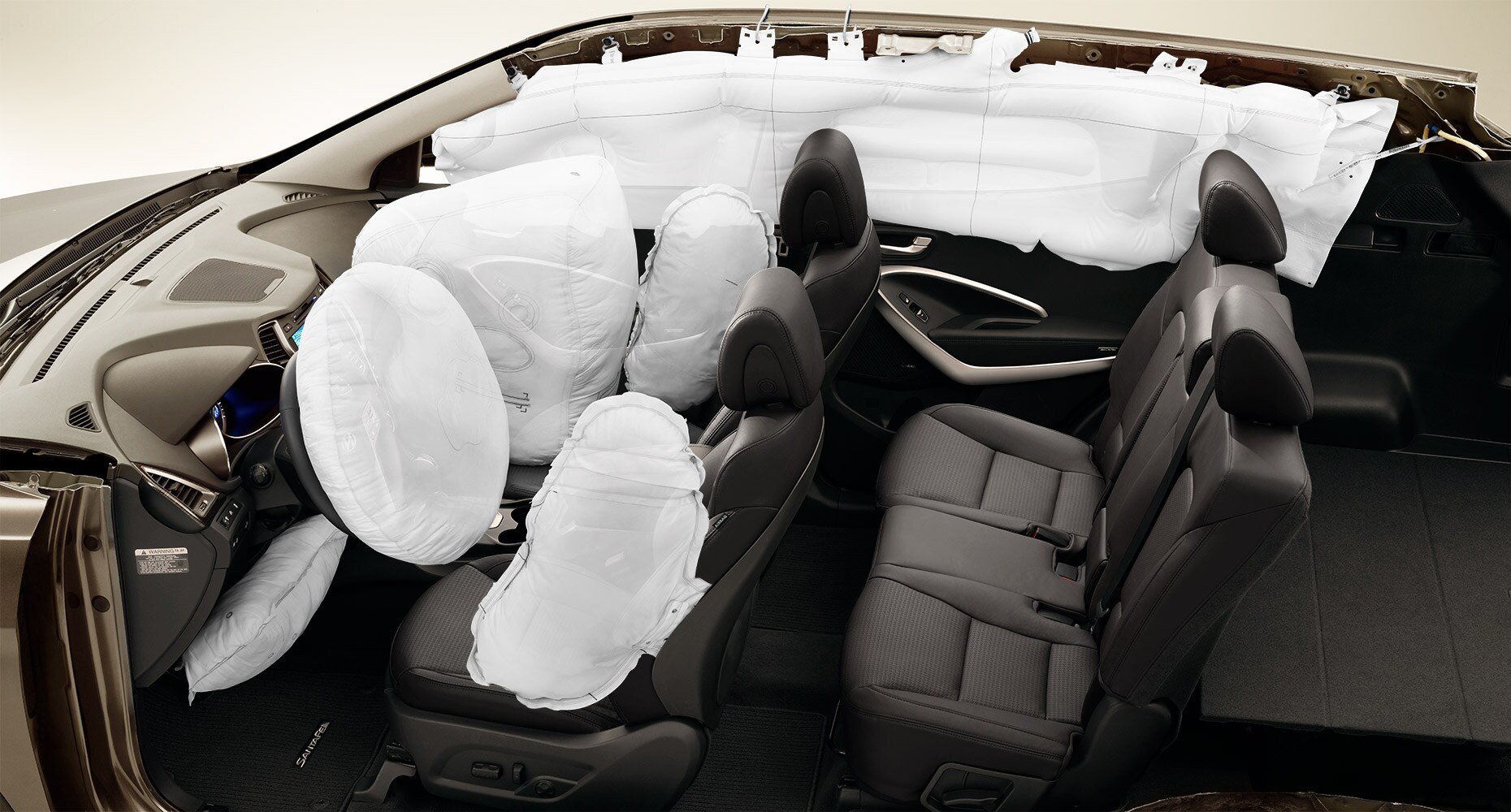 7 standard airbags