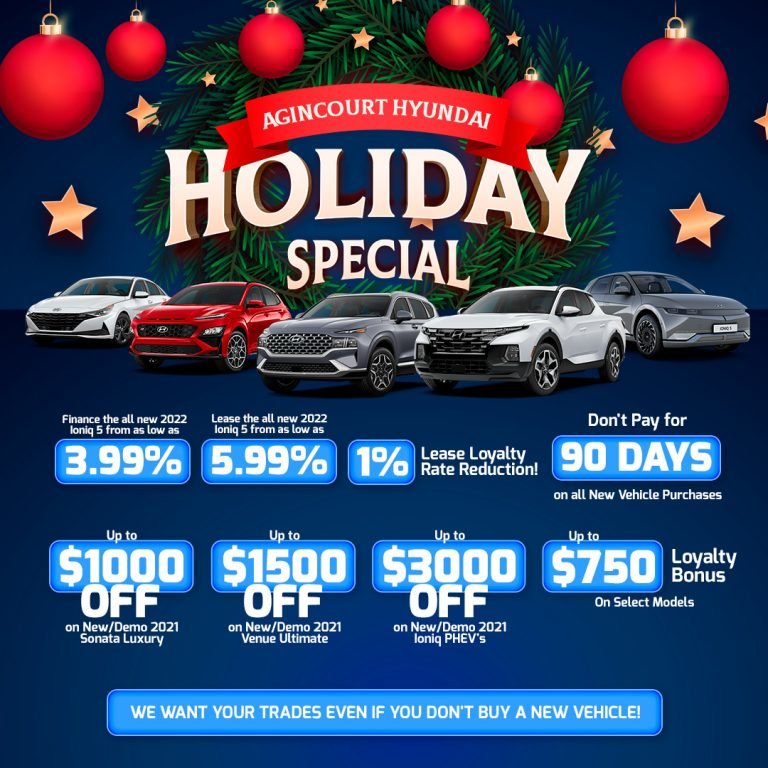 Holiday Special | AGINCOURT HYUNDAI