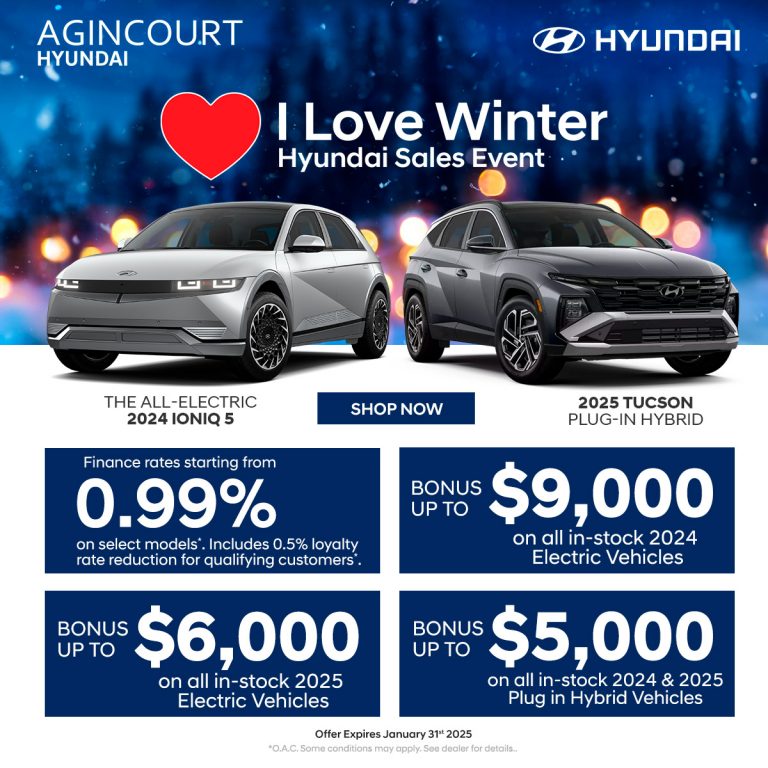 Agincourt Hyundai's Sales Event | AGINCOURT HYUNDAI