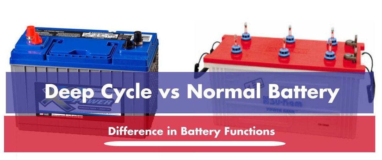 Deep Cycle Battery Vs Normal Lead Acid Battery