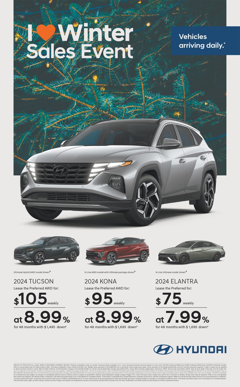 Hyundai Monthly Specials | Queensway Hyundai