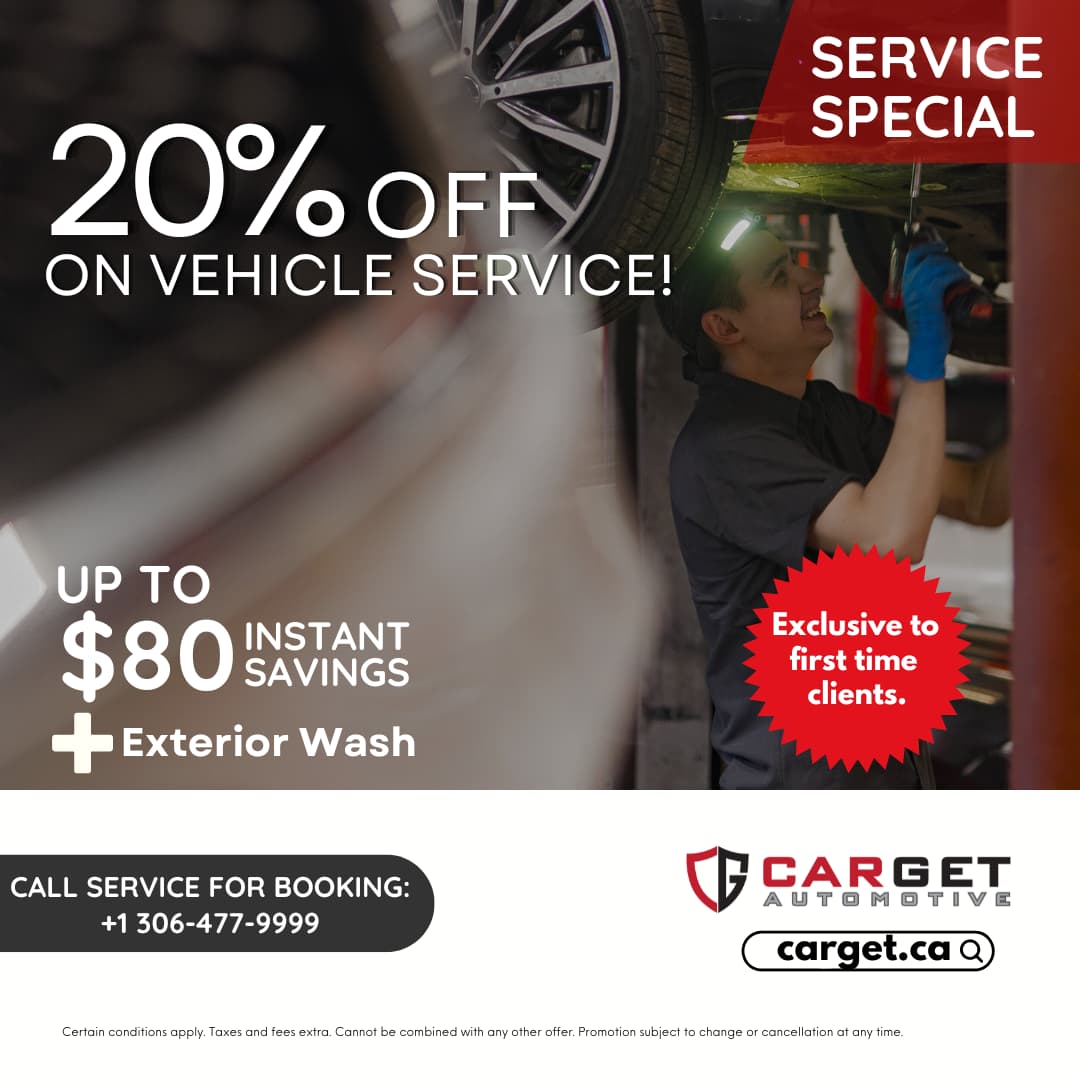 325 20% off you vehicle service