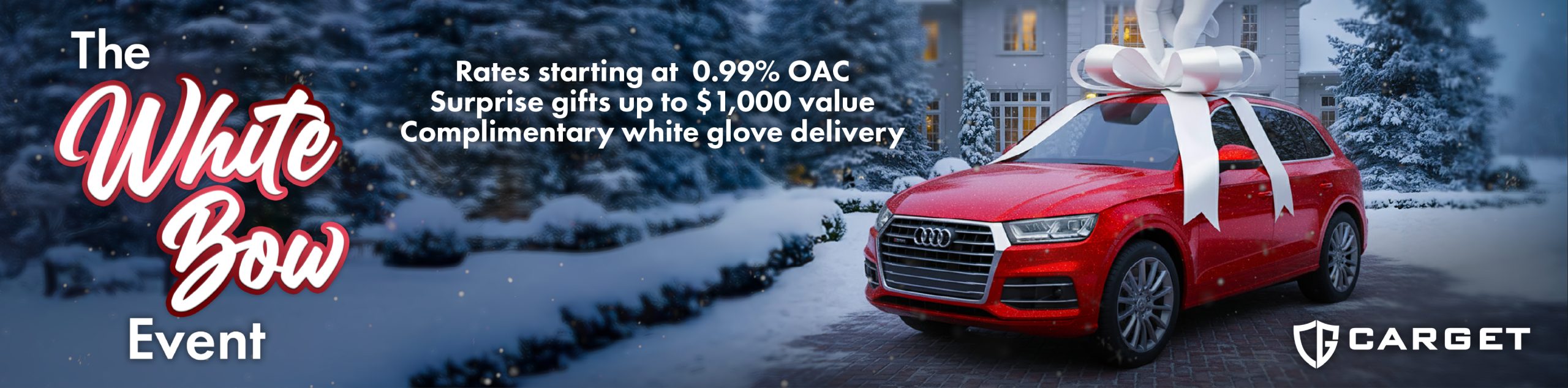 Carget - White Bow Event