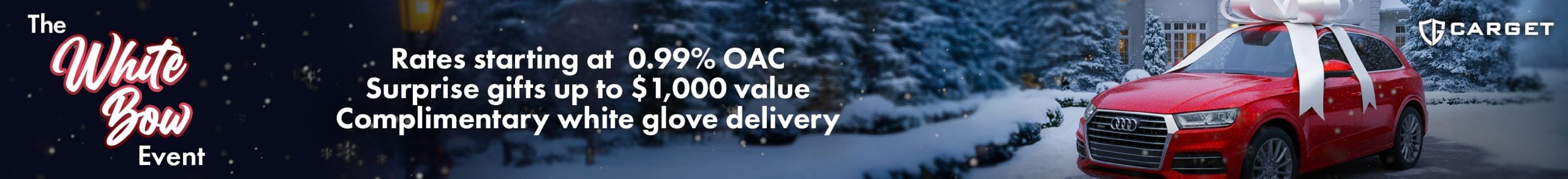 Carget - White Bow Event